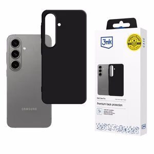 3mk Matt Case Pro korpuss Samsung Galaxy A57 - matēts, melns