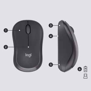 Logitech MK295 Silent bezvadu komplekts