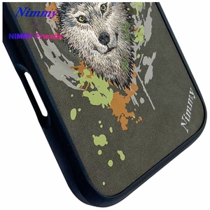 Nimmy Wilk magnētiskais viedtālruņa apvalks iPhone 16 - tumši pelēks