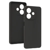 Matēts aizmugurējais viedtālruņa apvalks OPPO A40 4G melns