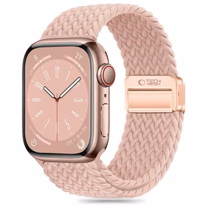 Tech-Protect Nylonmag ремешок для Apple Watch 4 / 5 / 6 / 7 / 8 / 9 / SE / Ultra 1 / 2 (42 / 44 / 45 / 49 mm) - розовый