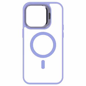 Tel Protect Magnētiskais viedtālruņa apvalks ar statīvu Iphone 14 Pro gaiši violeta