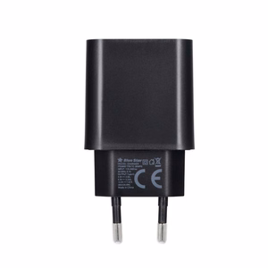BLUE STAR ceļojumu lādētājs Type C + kabelis Type C uz Lightning PD QC4.0 3A 20W TFB-TC-20WPD melns