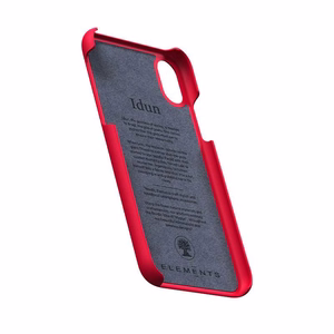 Nordic Elements Saeson Idun case for iPhone XS / X, red