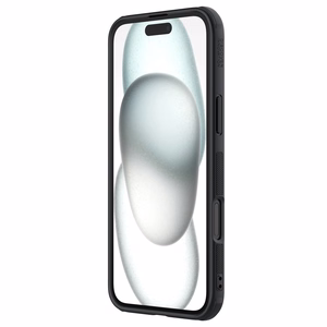 Nillkin Super Frosted Shield Pro Magnētiskais viedtālruņa apvalks iPhone 16 - melns