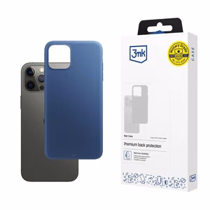 3mk Matt Case maciņš iPhone 12 Pro Max - matēts zils