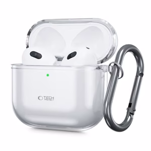 Tech-Protect FLEXAir apvalks Apple AirPods 4 - caurspīdīgs