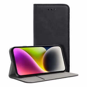 SMART MAGNETO grāmatas apvalks viedtālrunim SAMSUNG S24 Plus melns
