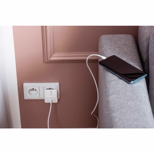 FORCELL F-ENERGY TFK-TC-45WPD ceļojumu lādētājs Type C PD QC4.0 3A 45W balts