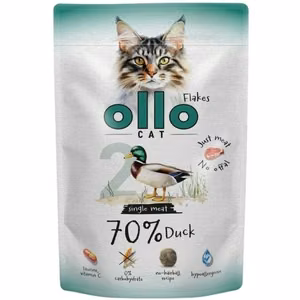 OLLO Cat No. 2 утка, один источник белка - влажный корм для кошек - 85g
