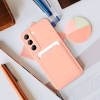 Karteņu viedtālruņa apvalks SAMSUNG S24 Ultra rozā