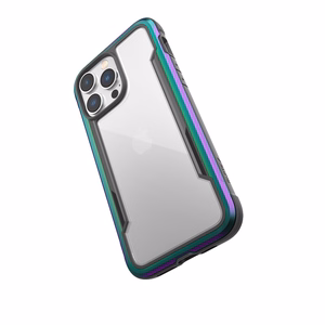 X-Doria Raptic Shield vāciņš ierīcei iPhone 14 Pro Max, alumīnija, pārbaudīts kritienā no 3 m, zaigojošs