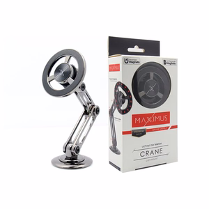 Magnētiskais auto turētājs MX CRANE (MagSafe) melns