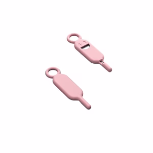 Key / needle for SIM card tray needle keychain rozā