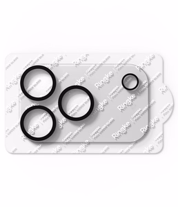Ringke Camera Full Cover kameras aizsargstikls, 2 gab. komplekts iPhone 18 Pro Max, melns