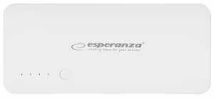 Esperanza EMP106WE Radium 8000 mAh pelēks, balts