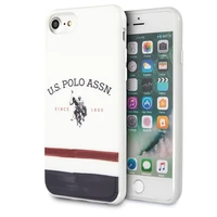 US Polo USHCI8PCSTRB iPhone 7/8/SE 2020 / SE 2022 balta Trīskrāsu kolekcija
