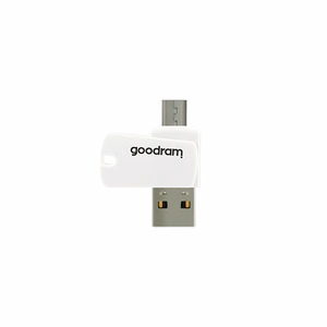 GOODRAM кардридер USB A + Micro USB ALL IN ONE M1A4 + карта памяти micro SD 32GB с адаптером SD