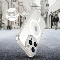 Tech-Protect Flexair Hybrid CC Magnētiskais iPhone 16 Pro viedtālruņa apvalks - caurspīdīgs