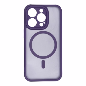 FULL MATTE MAG COVER viedtālruņa apvalks saderīgs ar Magnētisko uzlādi IPHONE 14 Pro violeta