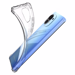 Wozinsky Anti Shock izturīgais vāciņš ar militārā līmeņa aizsardzību priekš Xiaomi Mi 11, caurspīdīgs