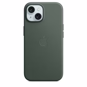 APPLE FINEWOVEN MACIŅŠ MT3J3ZM/A IPHONE 15 EVERGREEN BEZ IEPAKOJUMA