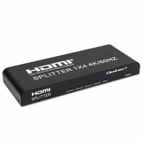 Qoltec 51799 aktīvais HDMI sadalītājs 4x HDMI 4K 6Gb/s 60Hz