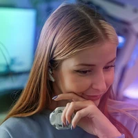 Acefast T8 TWS Bluetooth bezvadu austiņas - gaiši zilas