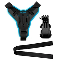 Telesin motocikla ķiveres zoda stiprinājums + J-Hook stiprinājums sporta kamerām (GP-HBM-MT7)