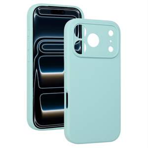 Silikona Lite viedtālruņa apvalks Iphone 17 Pro piparmētru