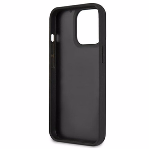 Karl Lagerfeld 3D gumijas Choupette apvalks viedtālrunim iPhone 13 Pro / iPhone 13 - melns