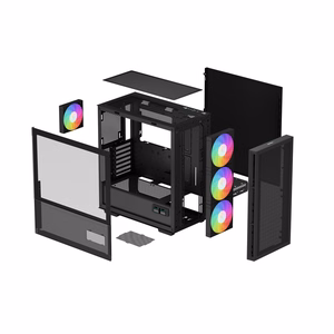 DeepCool CH560 DIGITAL Midi Tower melns