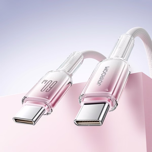 USB-C - USB-C kabelis Joyroom S-A42 60W 1.2m balts