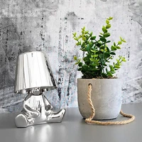Nakts lampa Silver Man dizains B