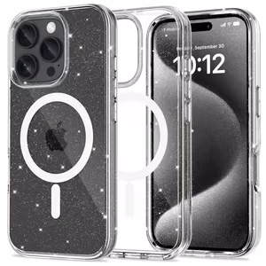 Tech-Protect FlexAir Hybrid Magnētiskais viedtālruņa apvalks iPhone 16 Pro Max - caurspīdīgs