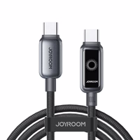Joyroom S-A55 StarFlight kabelis 100W USB-C - USB-C 1.2m - melns