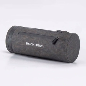 Rockbros AS-051 ūdensnecaurlaidīga stūres soma - melna
