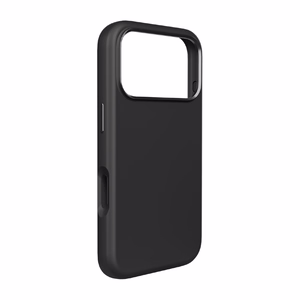 Чехол Puro Icon Mag Pro Liquid Silicone для iPhone 17 Pro Max, совместимый с MagSafe, с защитой камеры и алюминиевыми кнопками - чёрный