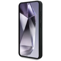 Mercedes Silikona Kontrasts izliekumi Magnētiskais apvalks Samsung Galaxy S25 - melns