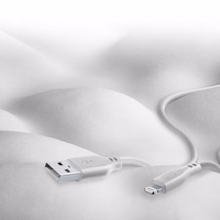 Cellularline Soft kabelis - USB-A to Lightning kabelis MFi certified 1.2 m (grey)