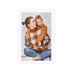 Kruger&Matz FRAMEO Wi-Fi 10,1 collas digitālais foto rāmis, balts