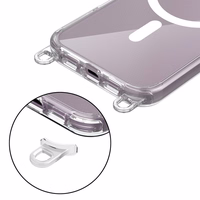 Tech-Protect FlexAir Chain MagSafe iPhone 16e apvalks - Melns/Bēšs