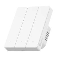 SONOFF M5-3C-80W WiFi Matter viedais sienas slēdzis (3 kanāli, rāmim)