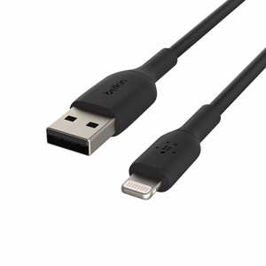 USB kabelis Belkin Boost Charge no USB-A uz Lightning 1,0 m melns