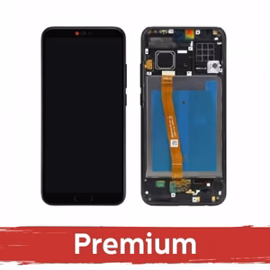 LCD displejs saderīgs ar Huawei Honor 10 ar rāmi / melns / OEM