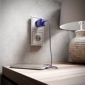 Puro ICON USB-C - USB-C kabelis 1.5m - violets