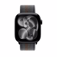 Crong Nylon - Sport Band for Apple Watch 44/45/46/49 mm (Midnight Run)