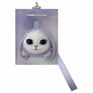 Nimmy Big Eyed Pet 2.0 Rabbit Maks kartes turētājs - violeta
