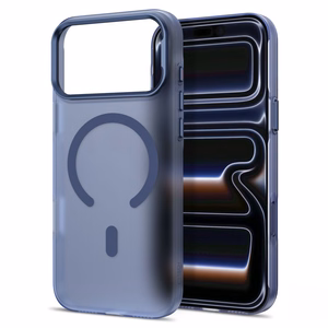 Tech-Protect MagZero MagSafe maciņš modelim iPhone 17 Pro Max / 18 Pro Max – matēts tumši zils