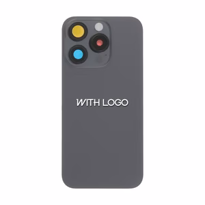 Aizmugurējais vāks saderīgs ar iPhone 15 Pro / Black Titanium / (bez NFC flex) / OEM